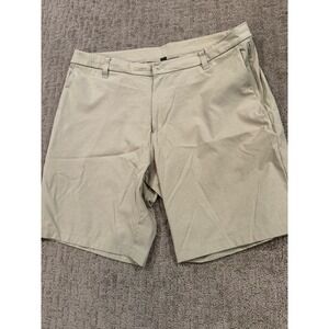 Lululemon Men's Shorts Casual Chino Size 36 Beige (R1)